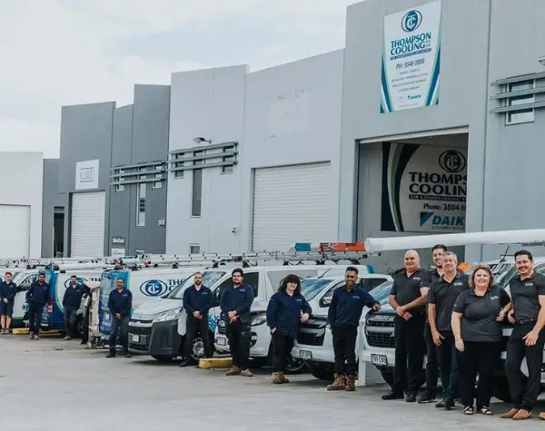 Thompson Cooling team